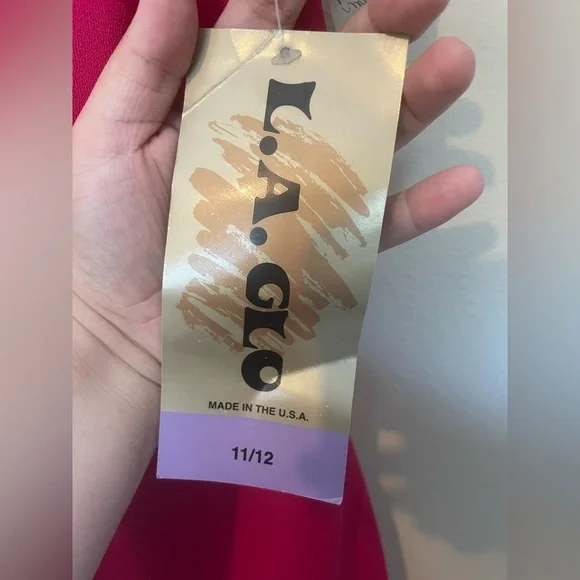 Vintage L.A Glo Slip Dress - Picture 6 of 11